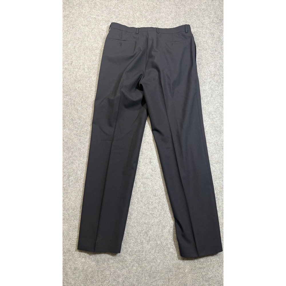 Lauren Ralph Lauren Mens Dress Pants 34x32 Black Total Comfort Flat Front
